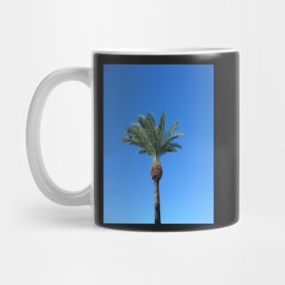 Single Palm Tree with Blue Sky2 Mug